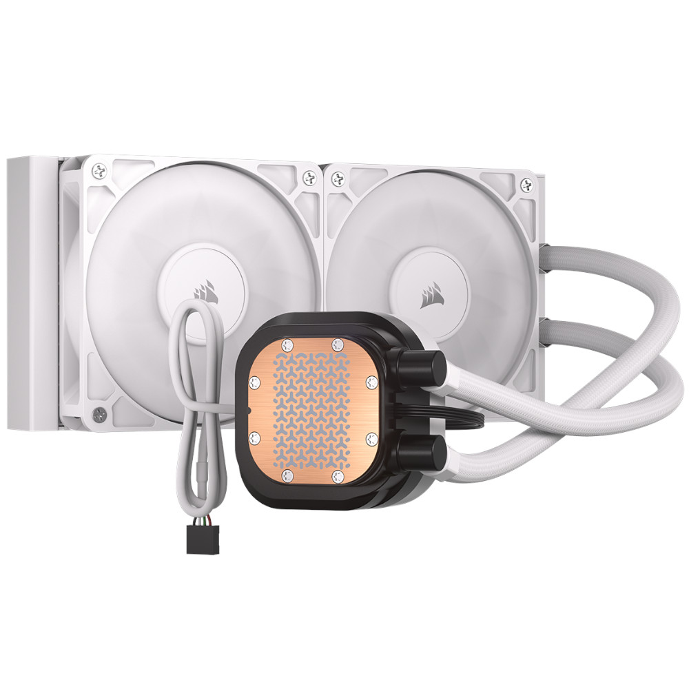 Corsair - Water Cooler CPU Corsair NAUTILUS RS LCD 240mm Branco