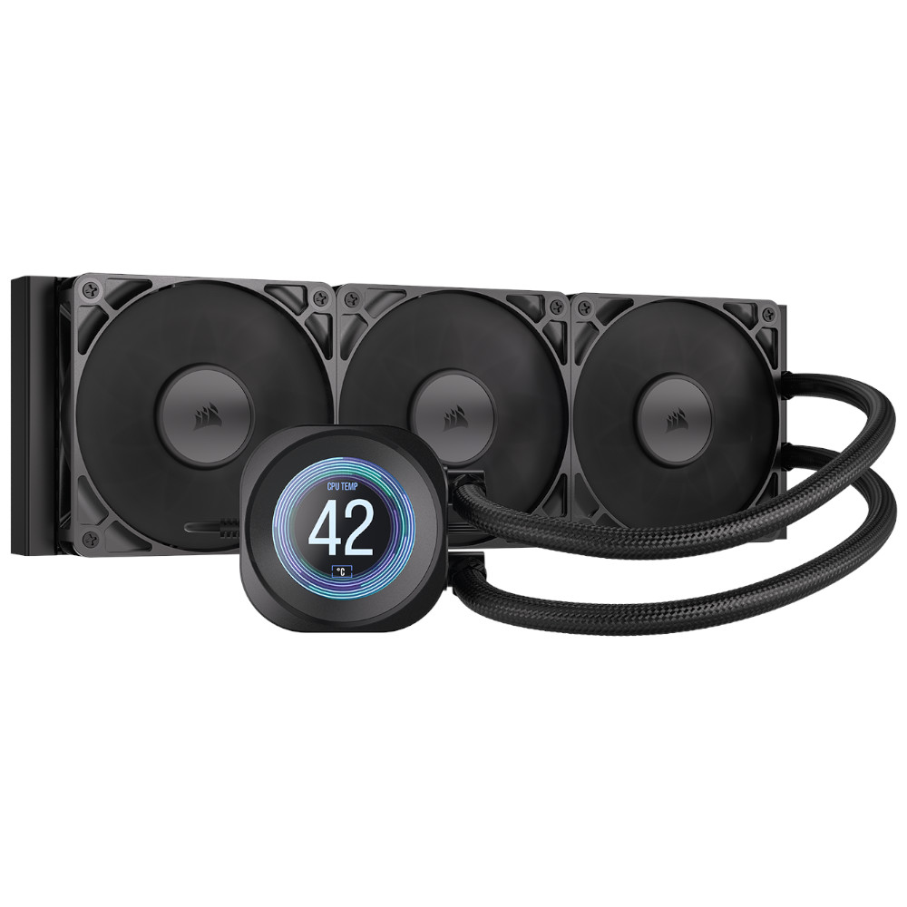 Corsair - Water Cooler CPU Corsair NAUTILUS RS LCD 360mm Preto