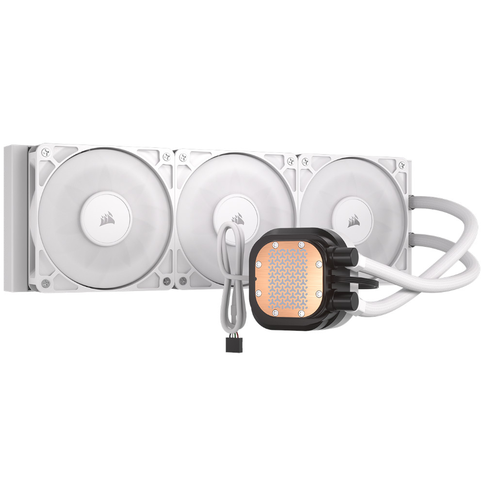 Corsair - Water Cooler CPU Corsair NAUTILUS RS LCD 360mm Branco