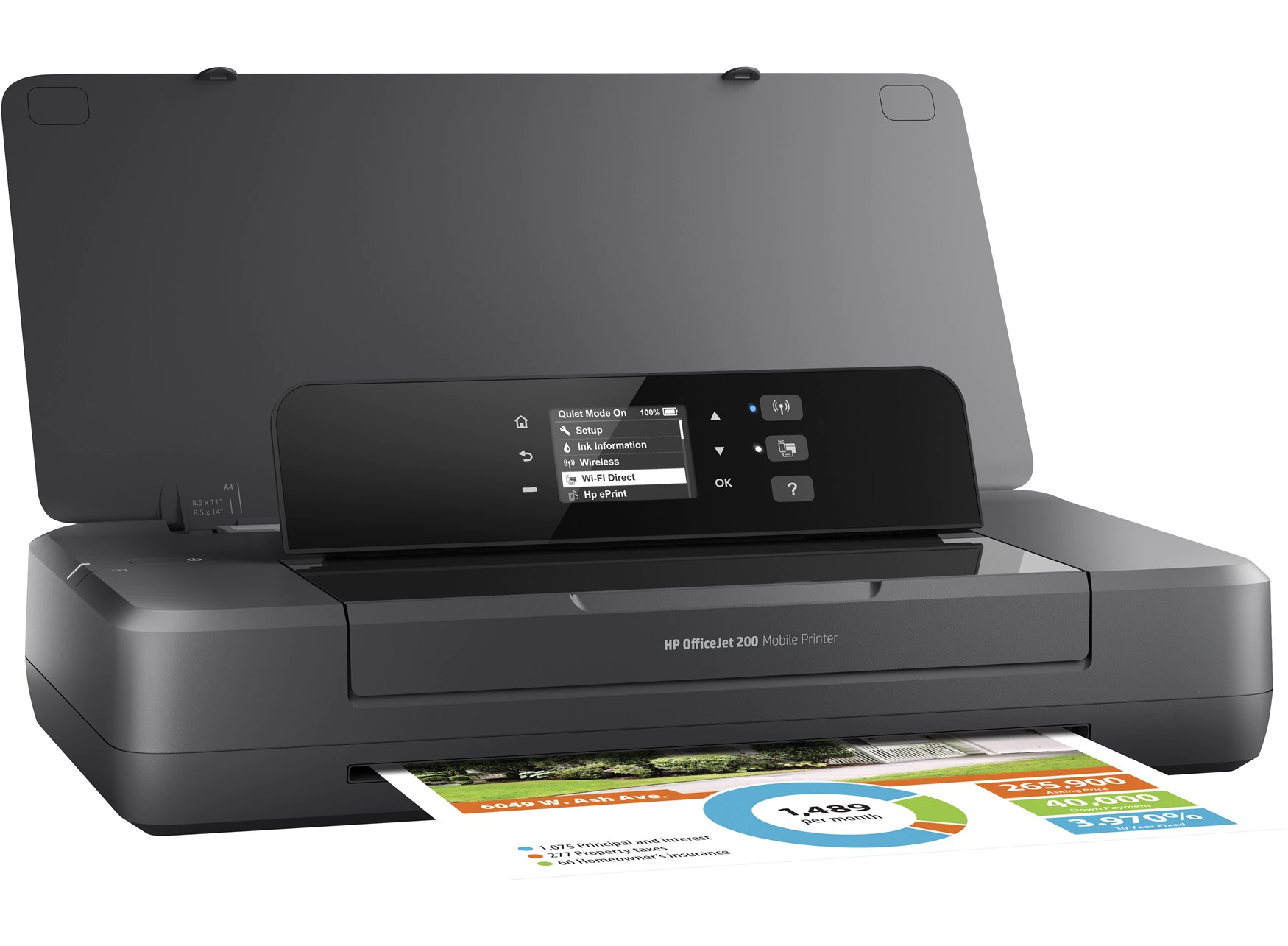 HP - Impressora Portátil HP OfficeJet 200 Mobile