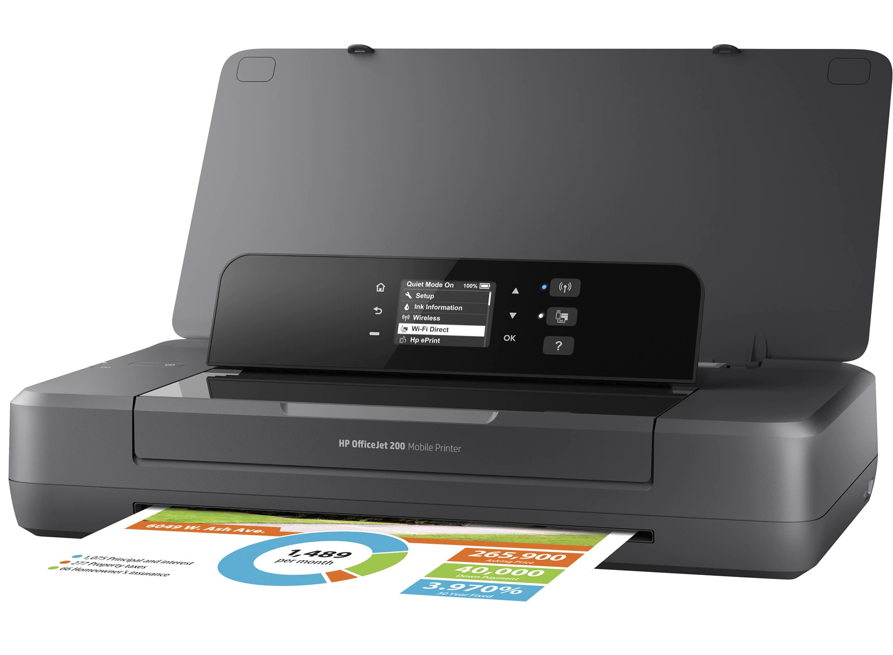 HP - Impressora Portátil HP OfficeJet 200 Mobile