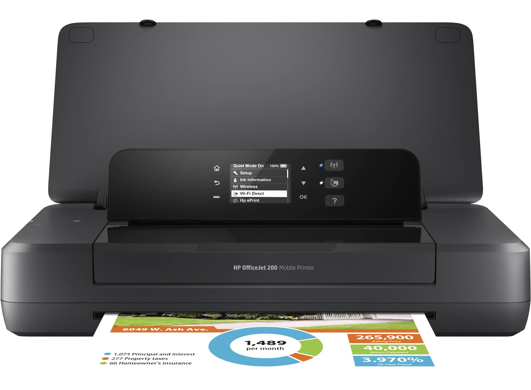 HP - Impressora Portátil HP OfficeJet 200 Mobile