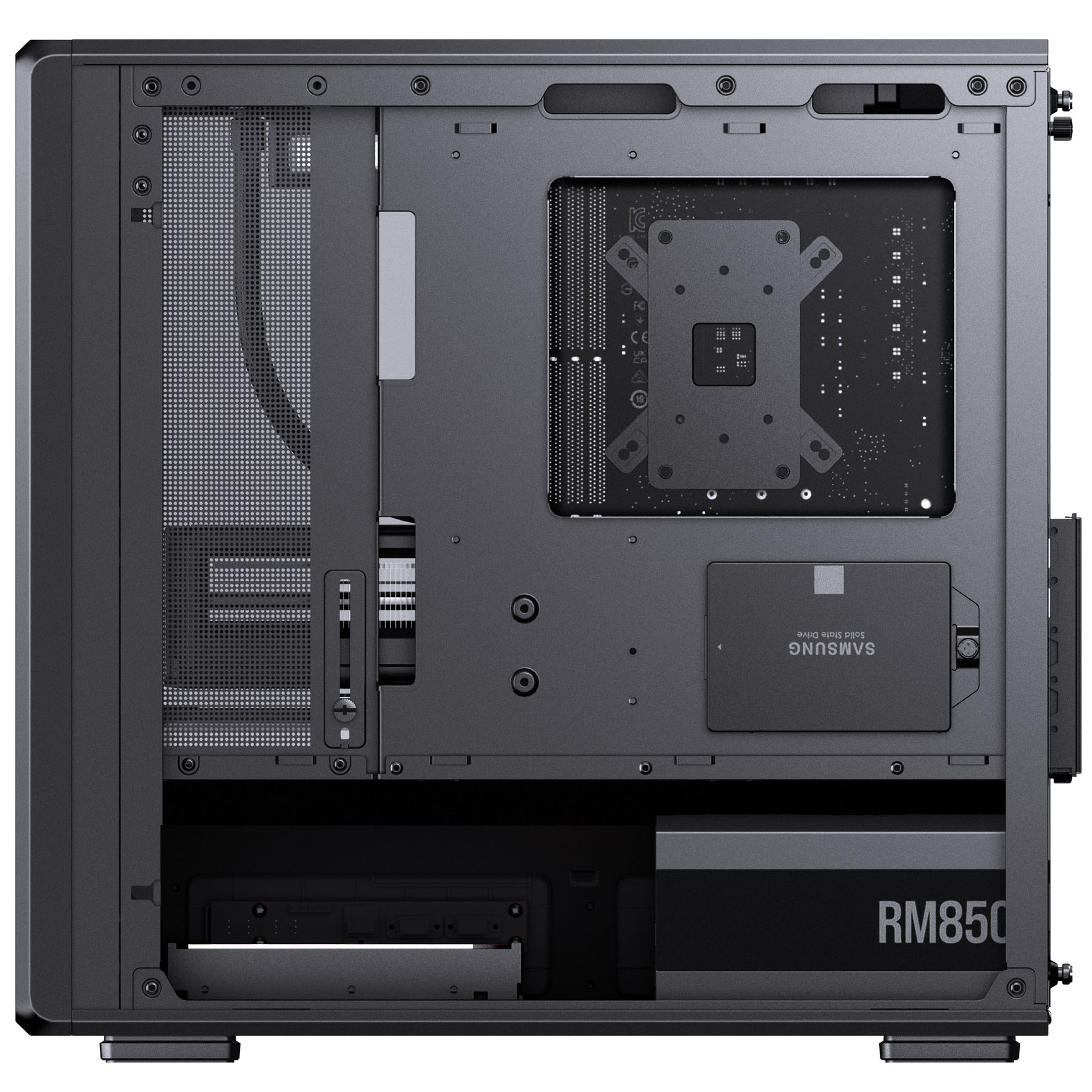 Jonsbo - Caixa Micro-ATX Jonsbo D200 Vidro Temperado Preto