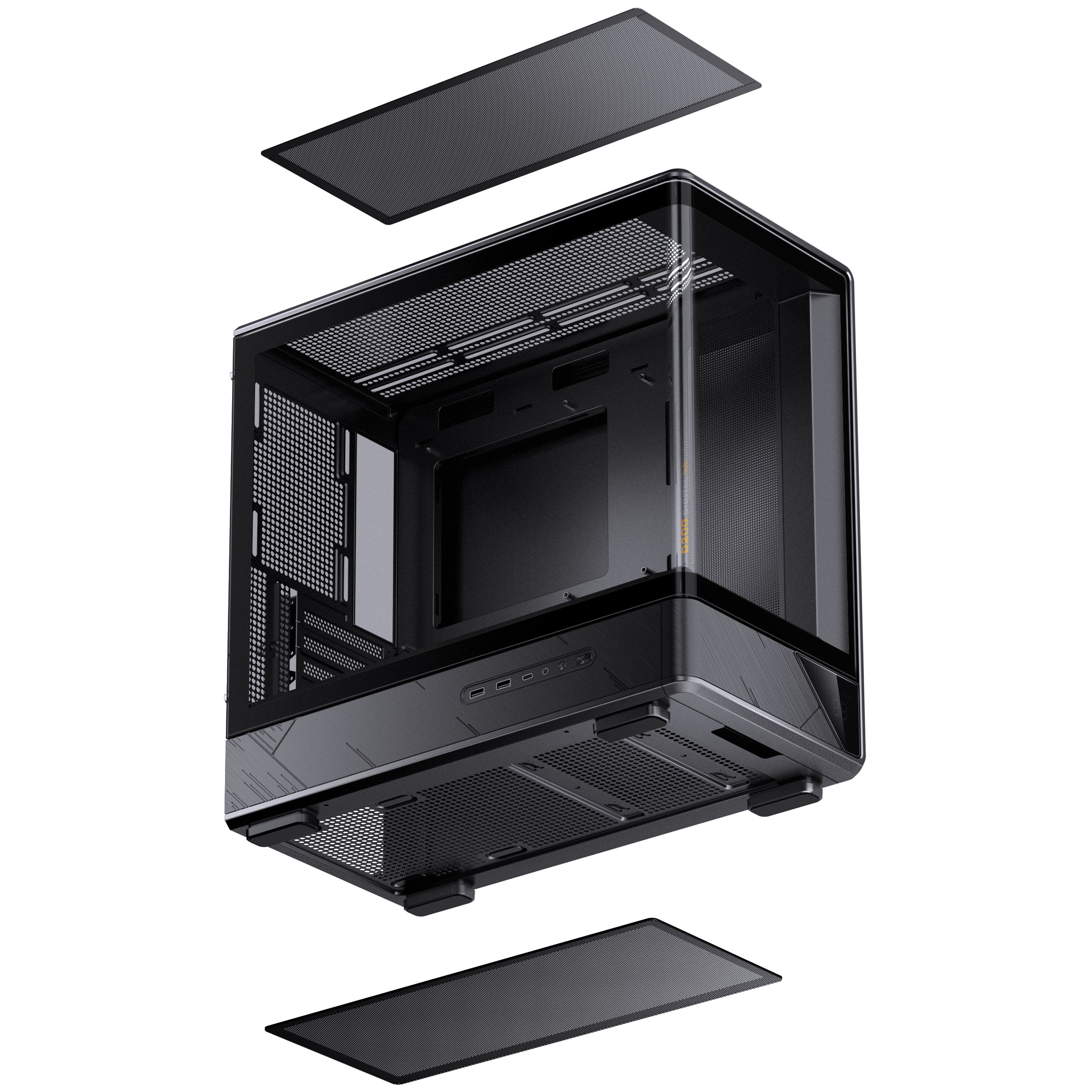 Jonsbo - Caixa Micro-ATX Jonsbo D200 Vidro Temperado Preto