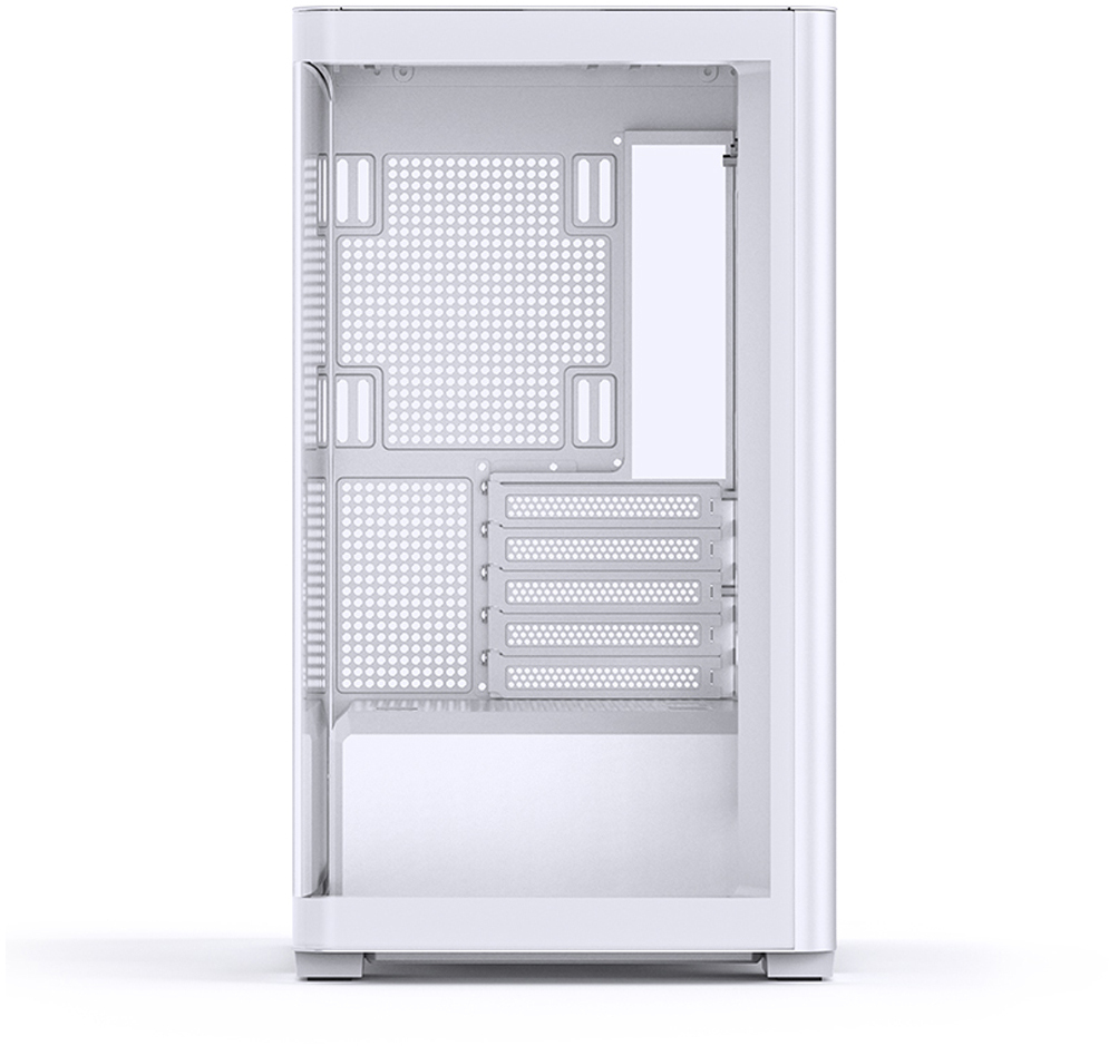 Jonsbo - Caixa Micro-ATX Jonsbo D300 Vidro Temperado Branco