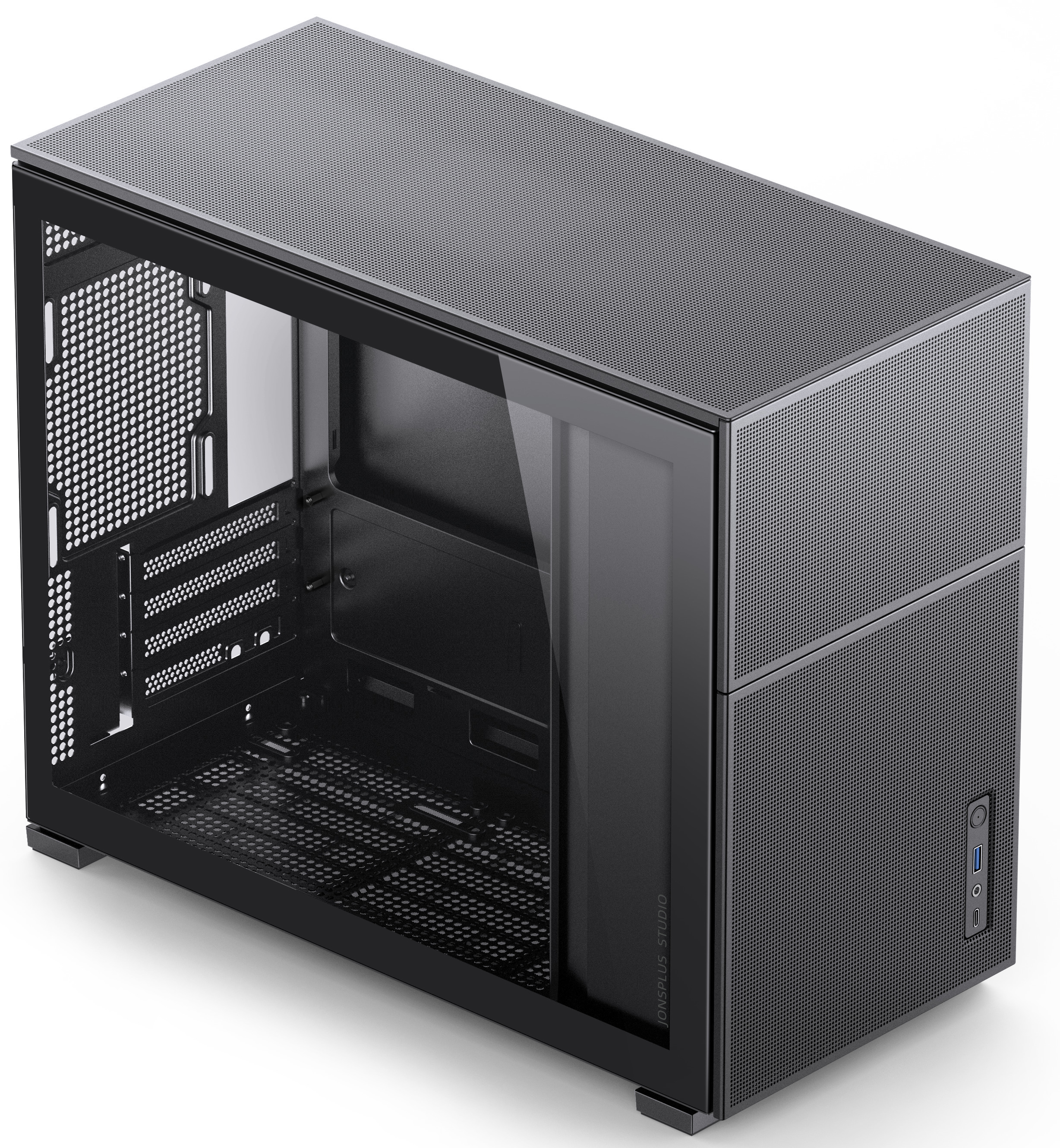 Jonsbo - Caixa Micro-ATX Jonsbo D31 MESH Vidro Temperado Preto