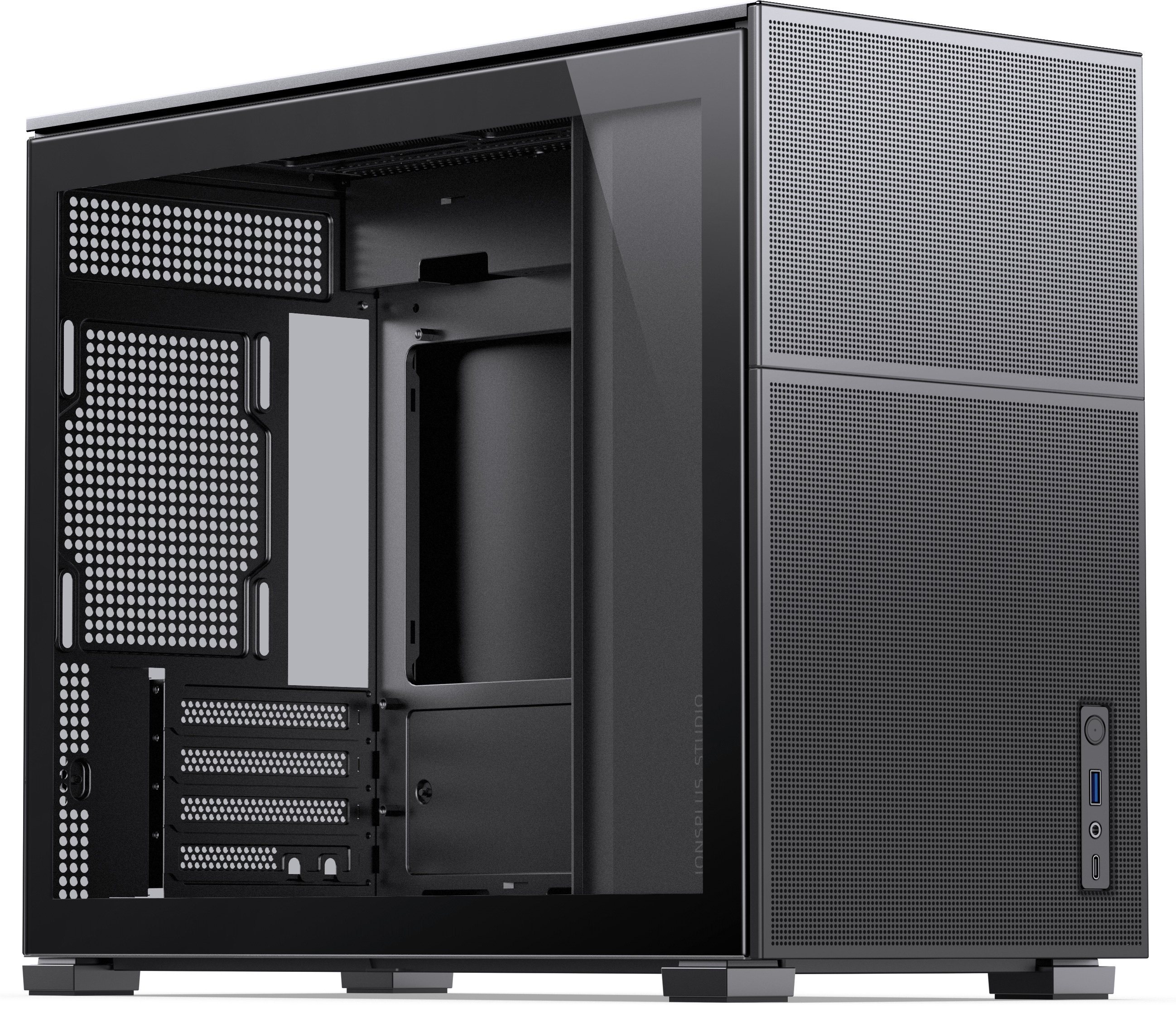 Jonsbo - Caixa Micro-ATX Jonsbo D31 MESH Vidro Temperado Preto