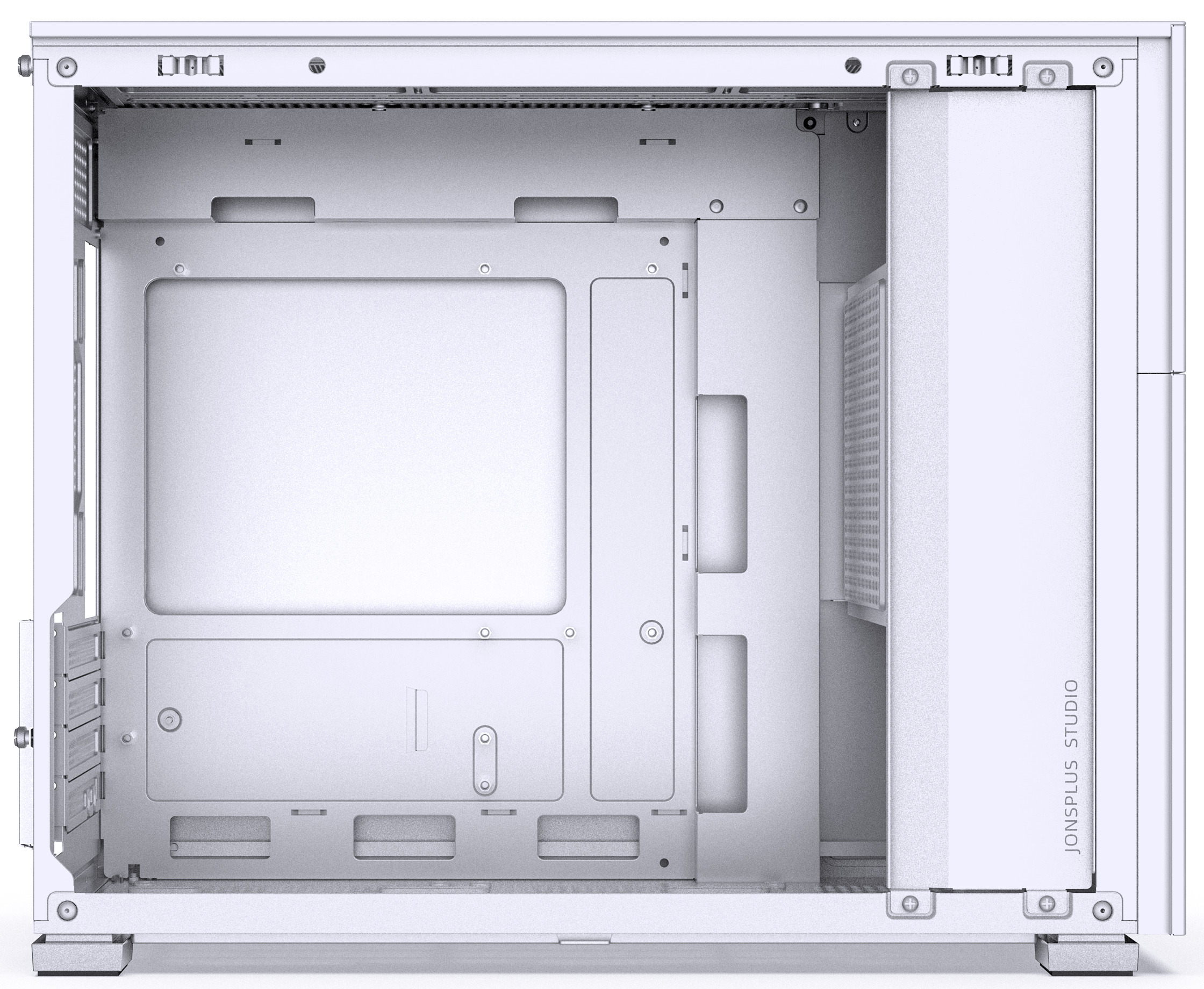 Jonsbo - Caixa Micro-ATX Jonsbo D31 MESH Vidro Temperado Branco
