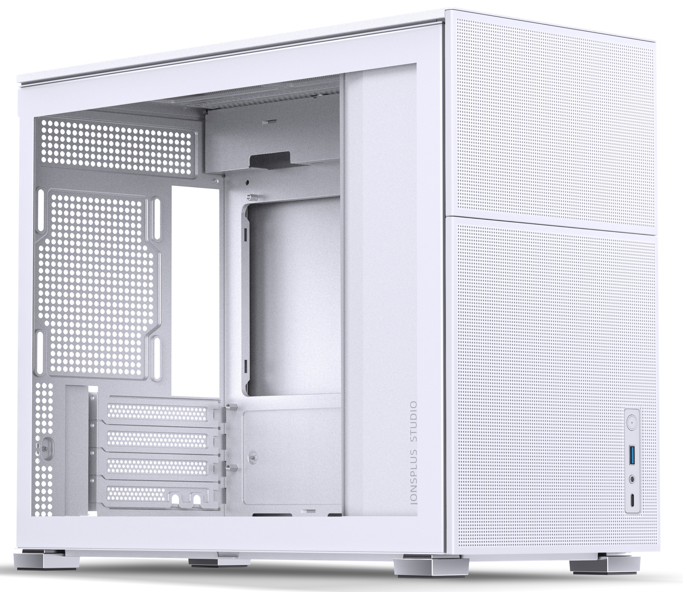Jonsbo - Caixa Micro-ATX Jonsbo D31 MESH Vidro Temperado Branco