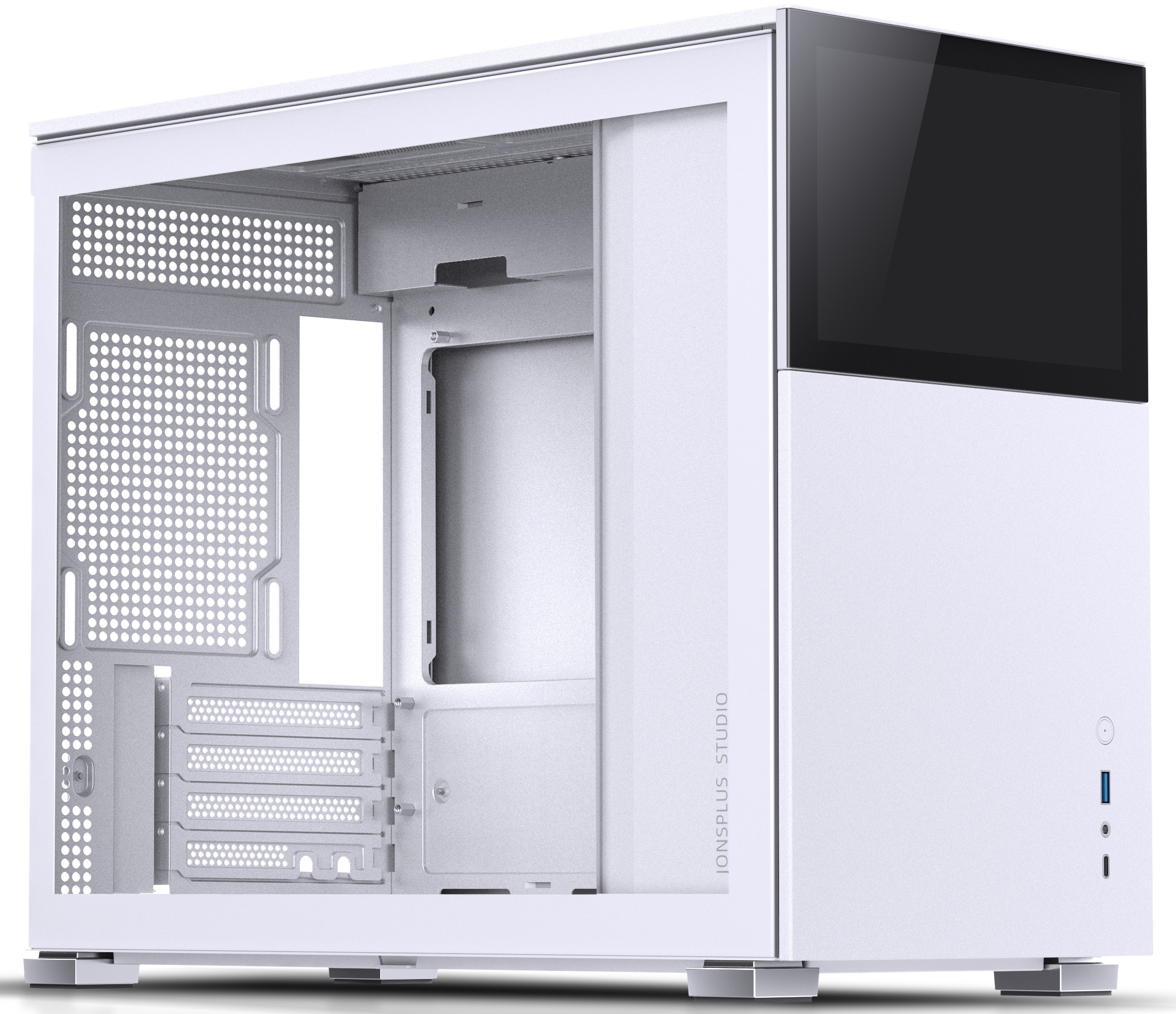 Jonsbo - Caixa Micro-ATX Jonsbo D31 STD Com Visor Vidro Temperado Branco