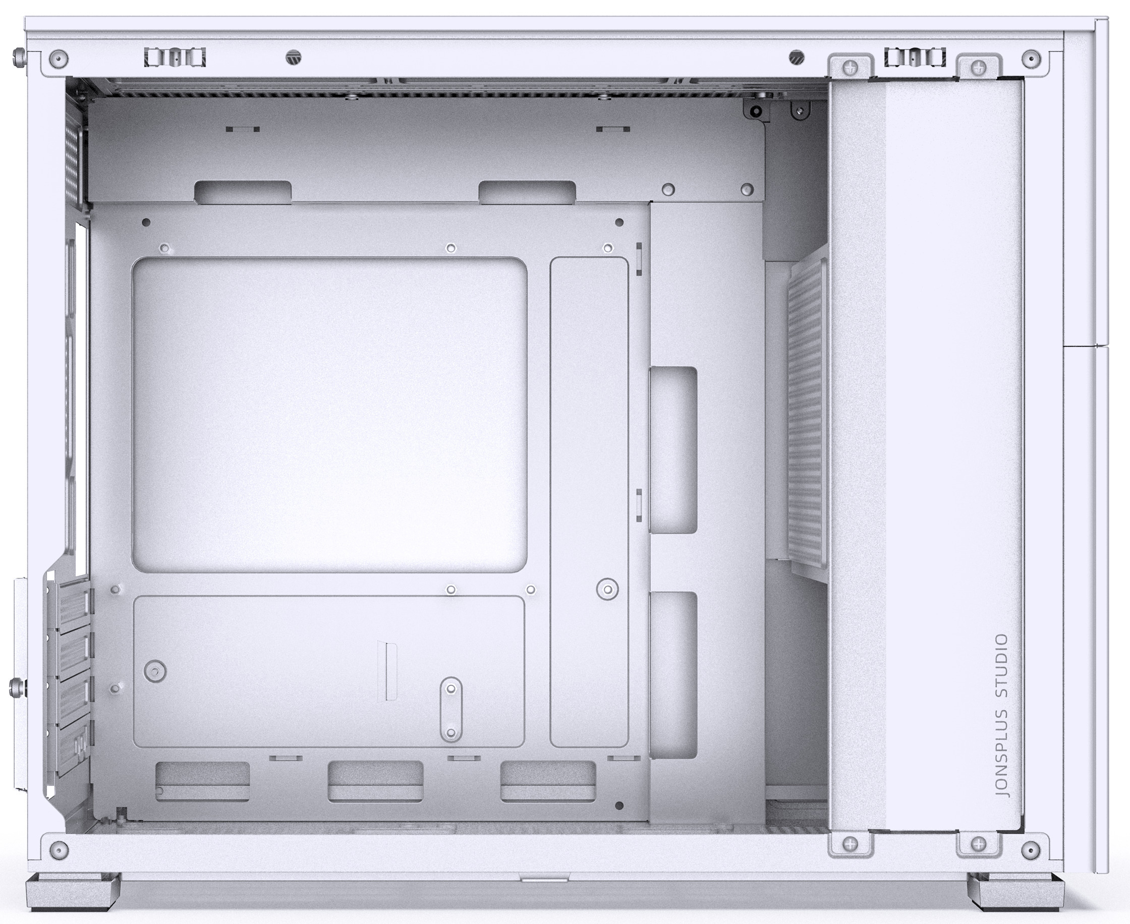 Jonsbo - Caixa Micro-ATX Jonsbo D31 STD Vidro Temperado Branco
