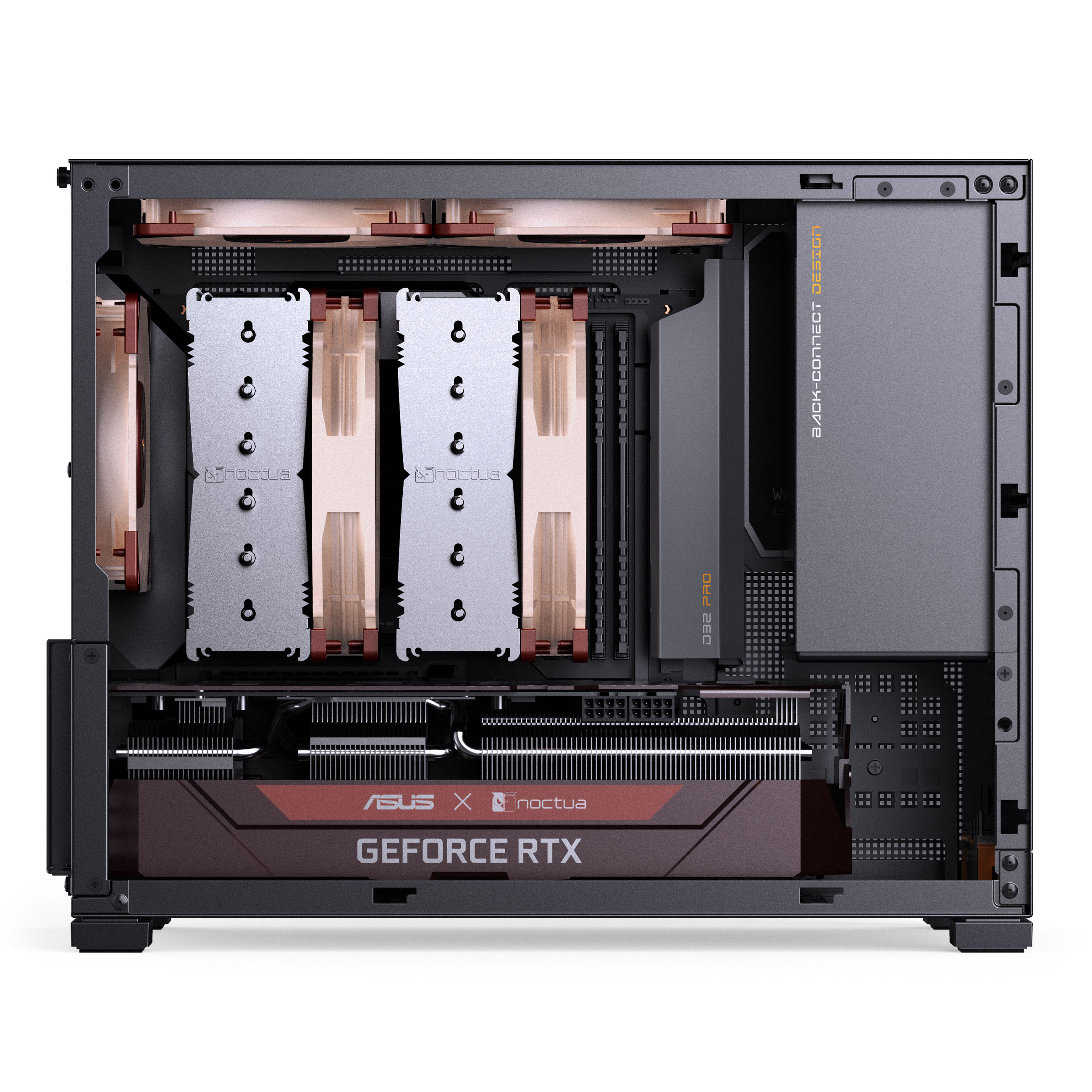 Jonsbo - Caixa Micro-ATX Jonsbo D32 PRO Vidro Temperado Preto