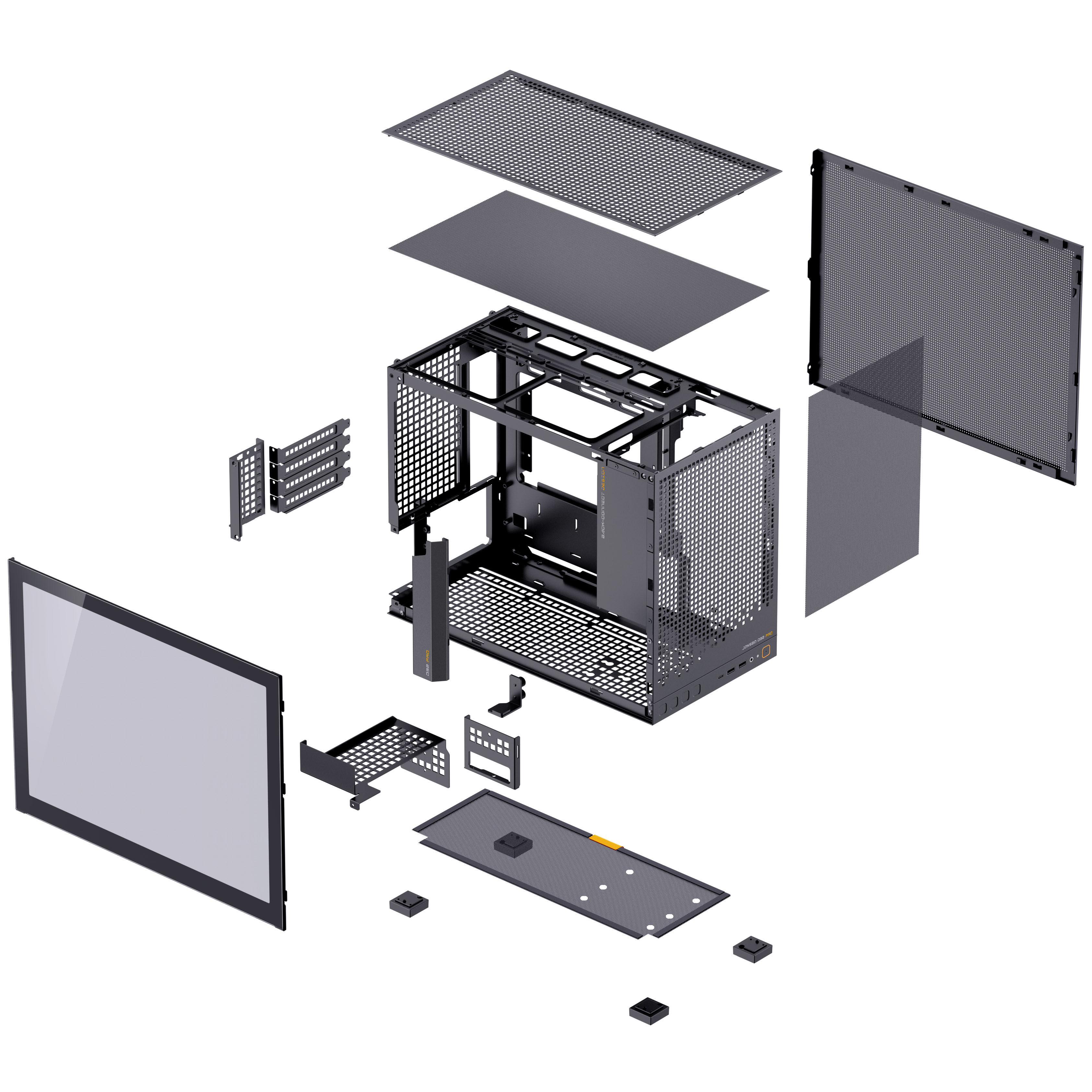 Jonsbo - Caixa Micro-ATX Jonsbo D32 PRO Vidro Temperado Preto