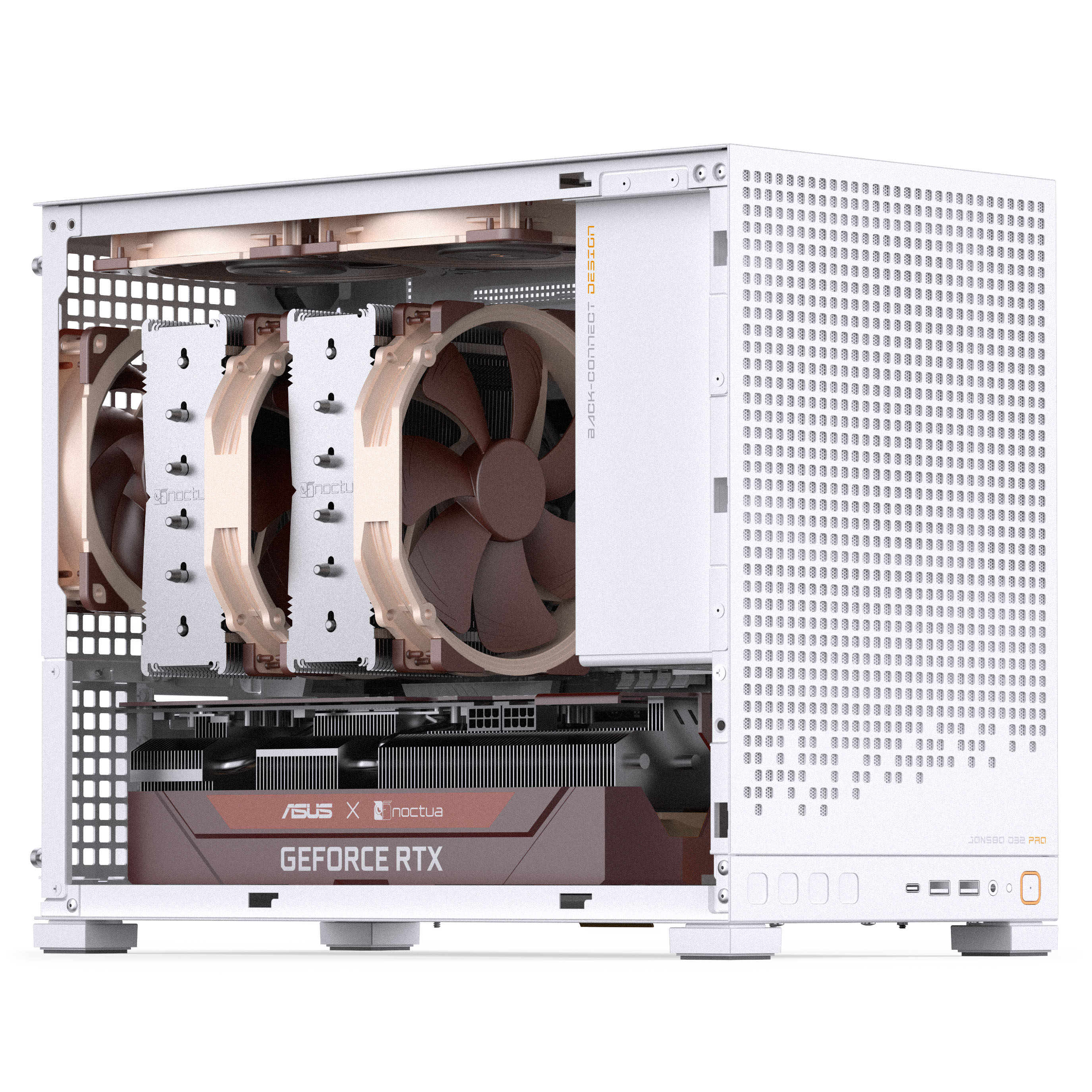 Jonsbo - Caixa Micro-ATX Jonsbo D32 PRO MESH Branco