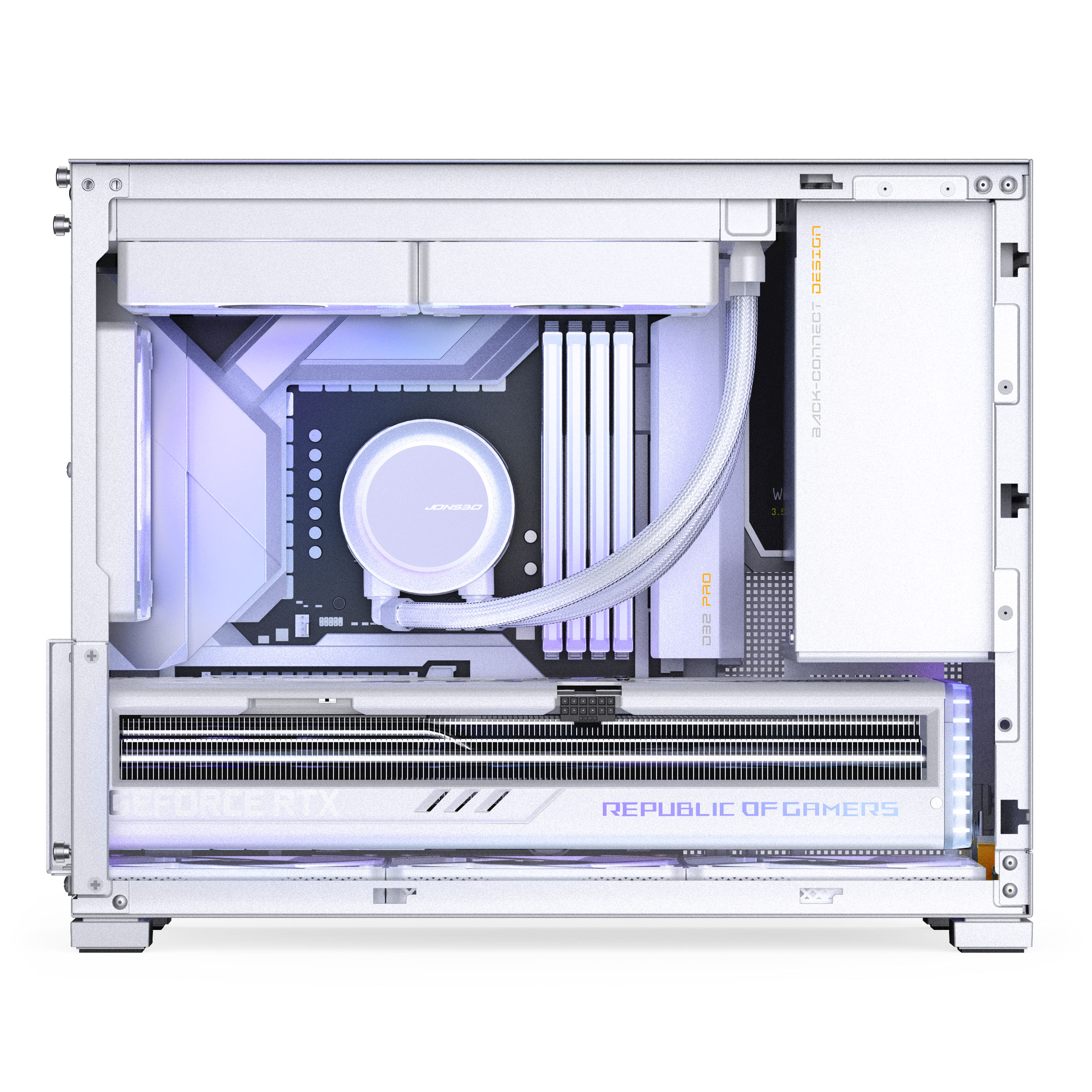 Jonsbo - Caixa Micro-ATX Jonsbo D32 PRO MESH Branco