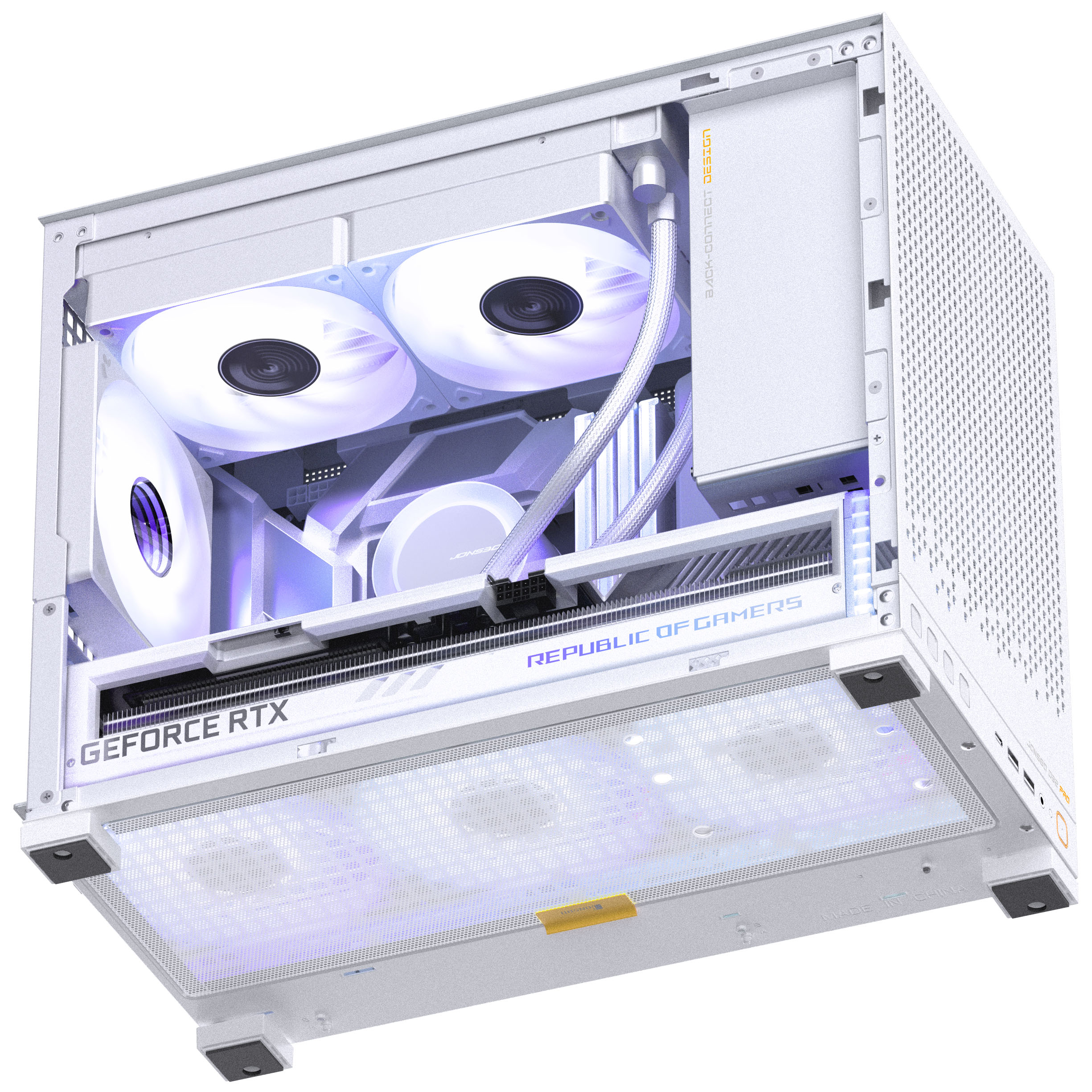 Jonsbo - Caixa Micro-ATX Jonsbo D32 PRO MESH Branco