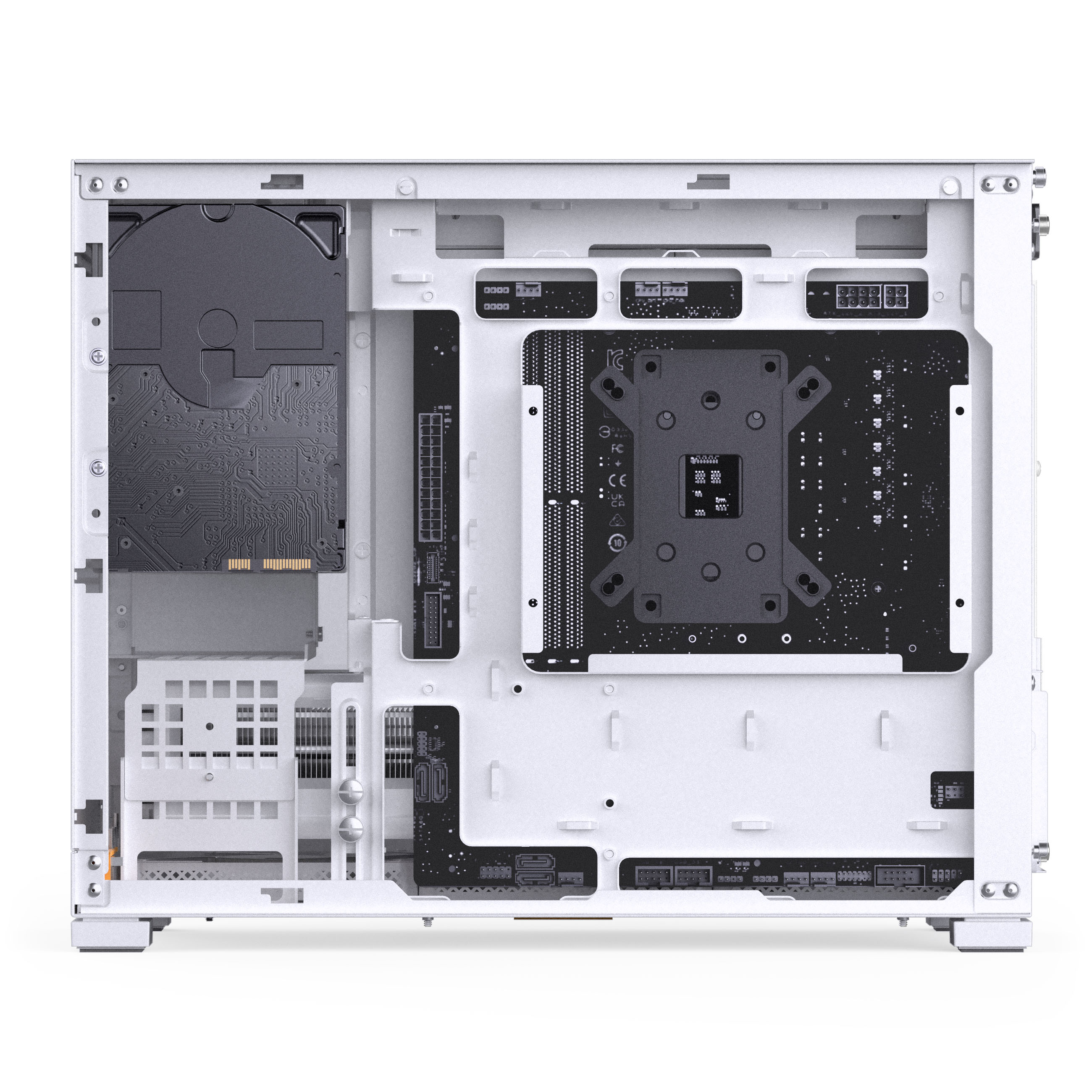 Jonsbo - Caixa Micro-ATX Jonsbo D32 PRO Vidro Temperado Branco