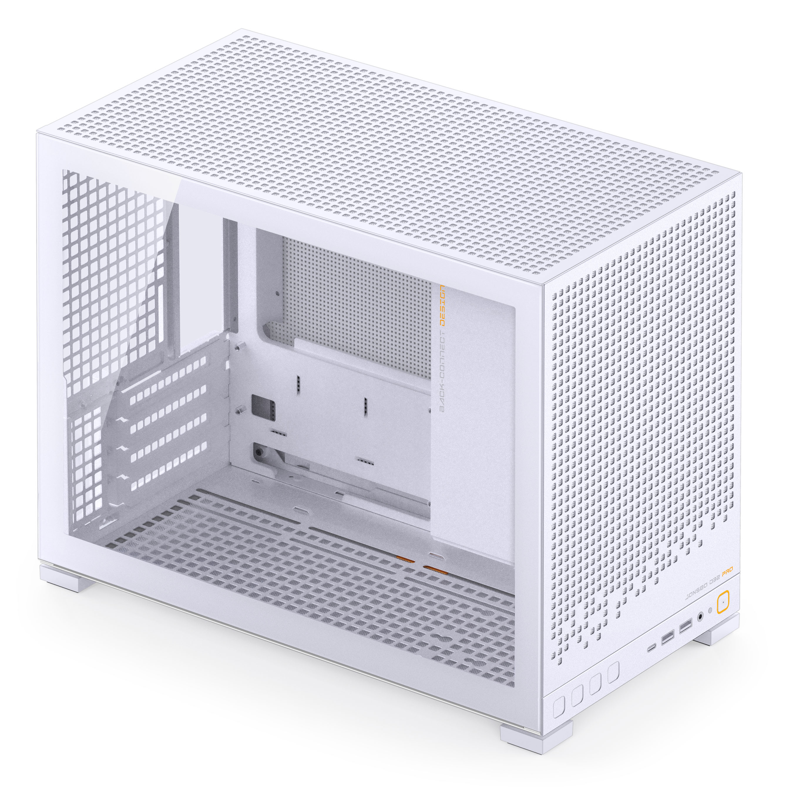 Jonsbo - Caixa Micro-ATX Jonsbo D32 PRO Vidro Temperado Branco