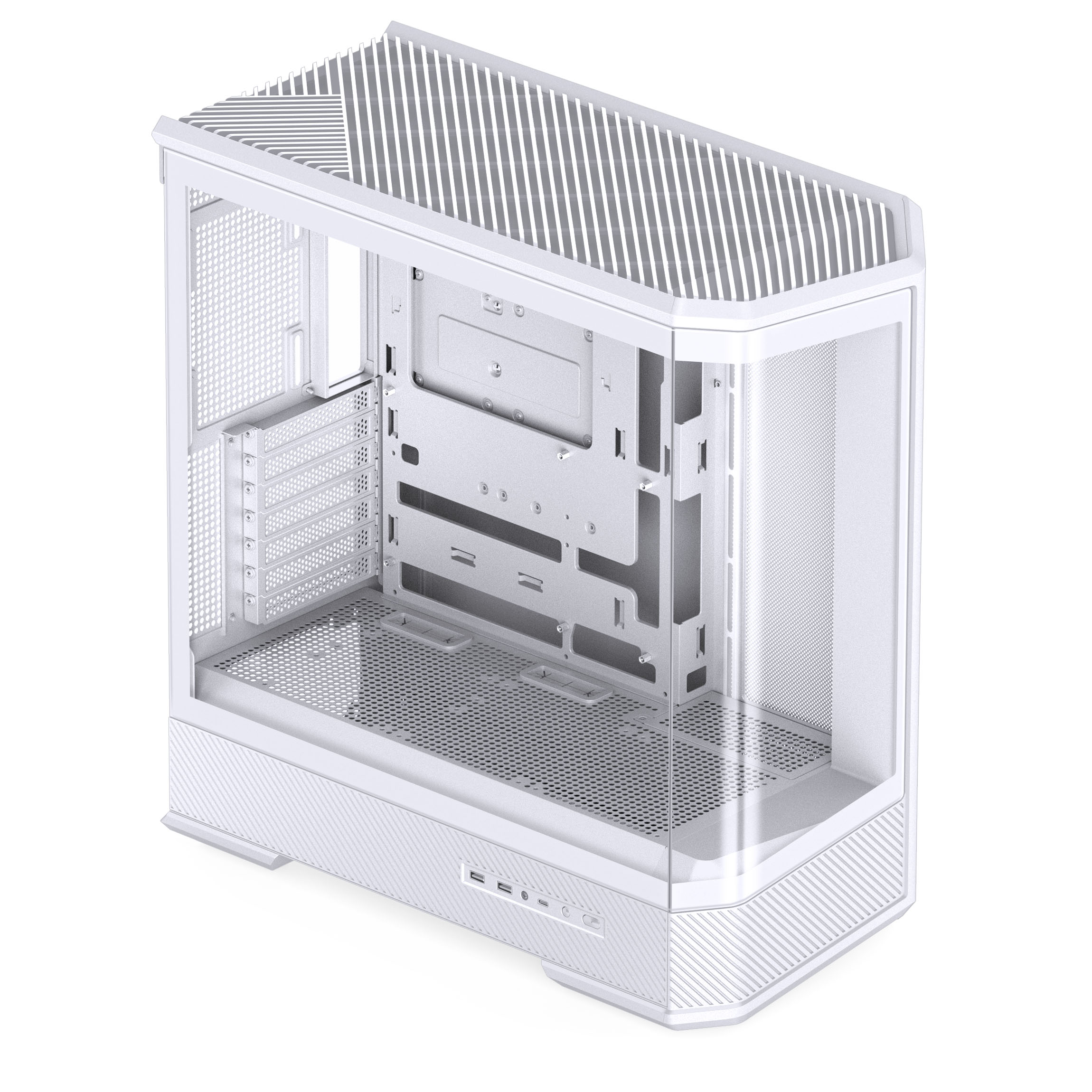 Jonsbo - Caixa ATX Jonsbo D400 Vidro Temperado Branco