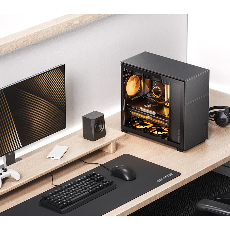 Jonsbo - Caixa ATX Jonsbo D41 MESH Vidro Temperado Preto