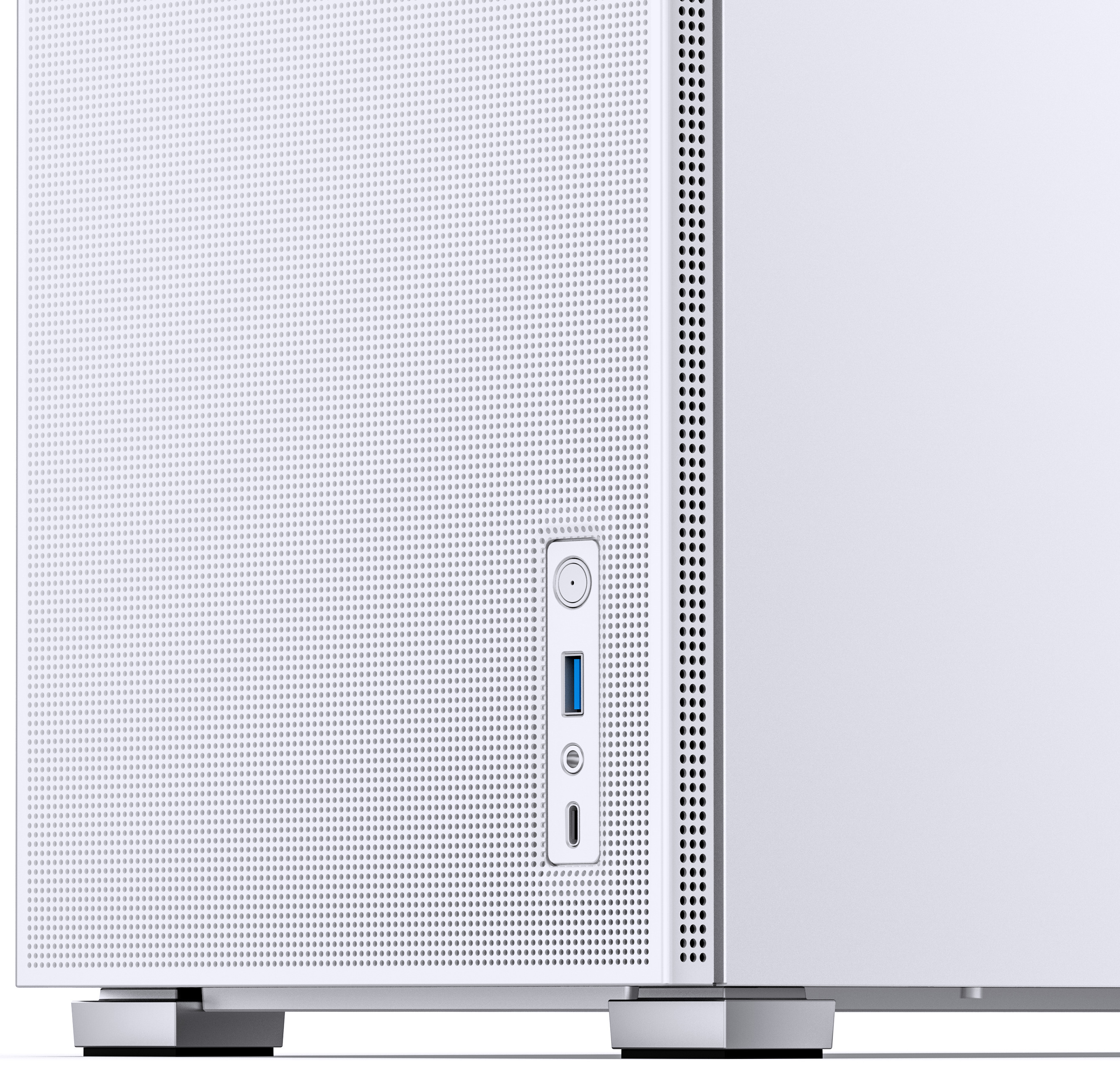 Jonsbo - Caixa ATX Jonsbo D41 MESH com Visor Vidro Temperado Branco