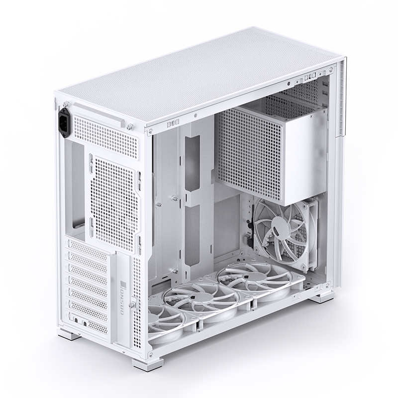 Jonsbo - Caixa ATX Jonsbo D41 MESH Vidro Temperado Branco