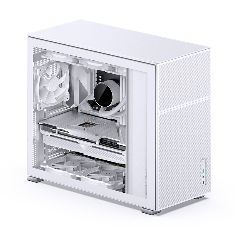 Jonsbo - Caixa ATX Jonsbo D41 MESH Vidro Temperado Branco