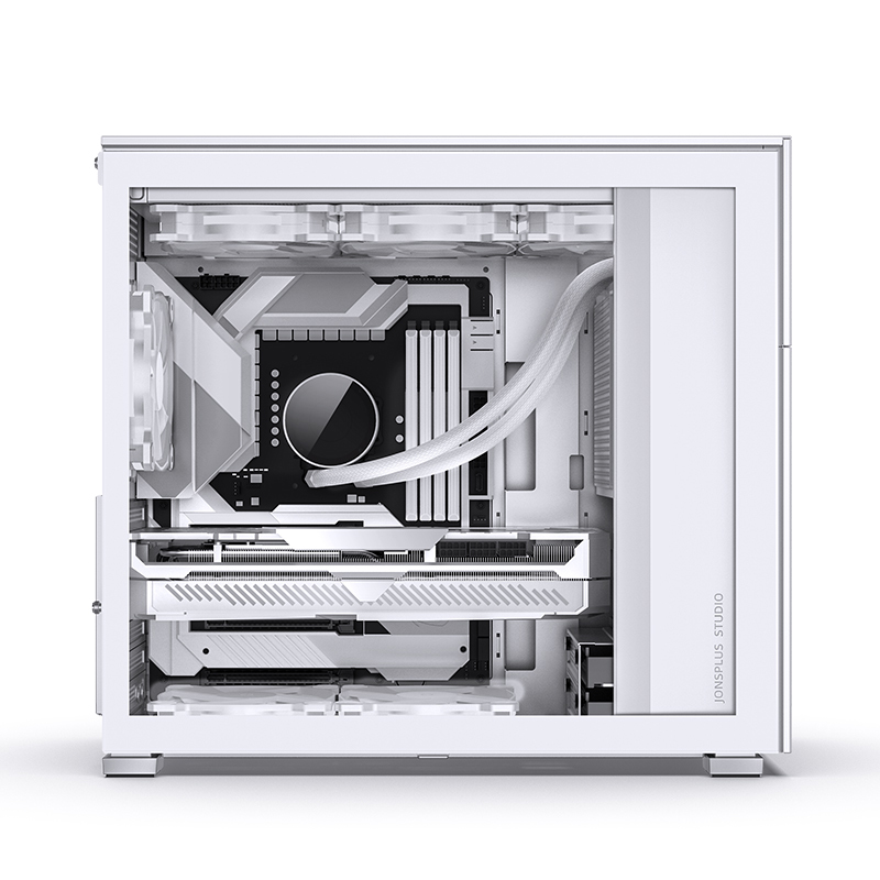 Jonsbo - Caixa ATX Jonsbo D41 MESH Vidro Temperado Branco