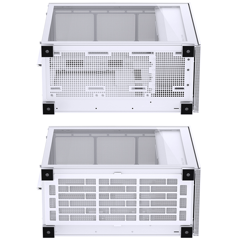 Jonsbo - Caixa ATX Jonsbo D41 MESH Vidro Temperado Branco