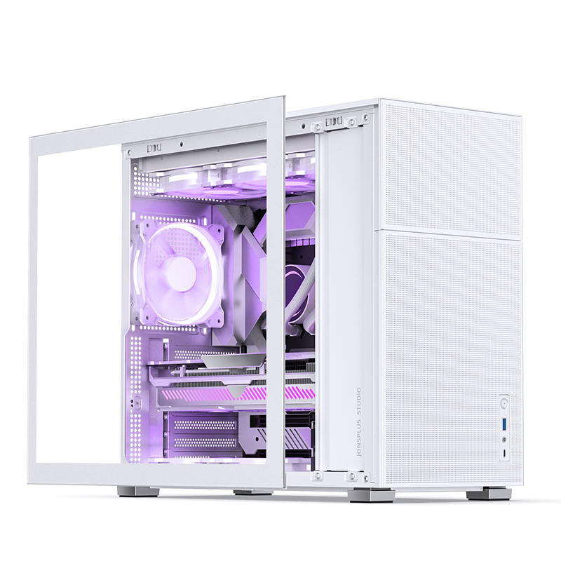 Jonsbo - Caixa ATX Jonsbo D41 MESH Vidro Temperado Branco