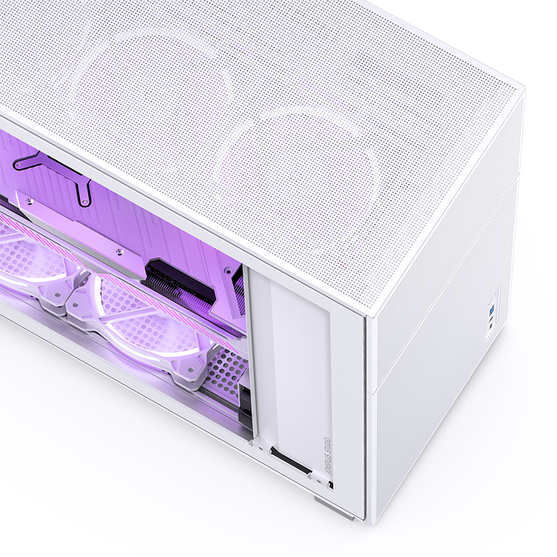 Jonsbo - Caixa ATX Jonsbo D41 MESH Vidro Temperado Branco