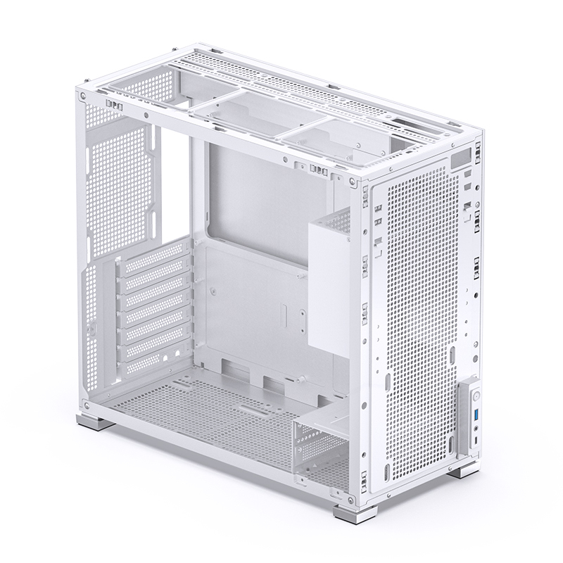 Jonsbo - Caixa ATX Jonsbo D41 MESH Vidro Temperado Branco