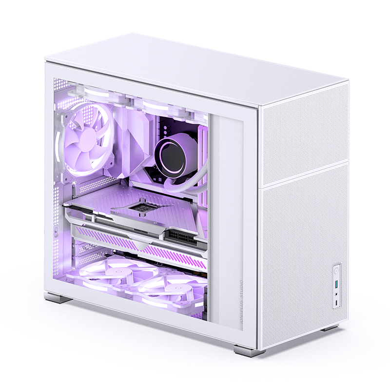 Jonsbo - Caixa ATX Jonsbo D41 MESH Vidro Temperado Branco