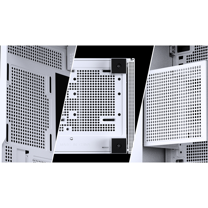 Jonsbo - Caixa ATX Jonsbo D41 MESH Vidro Temperado Branco