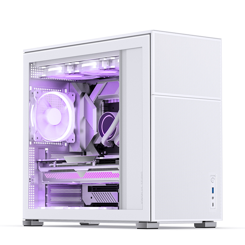 Jonsbo - Caixa ATX Jonsbo D41 MESH Vidro Temperado Branco