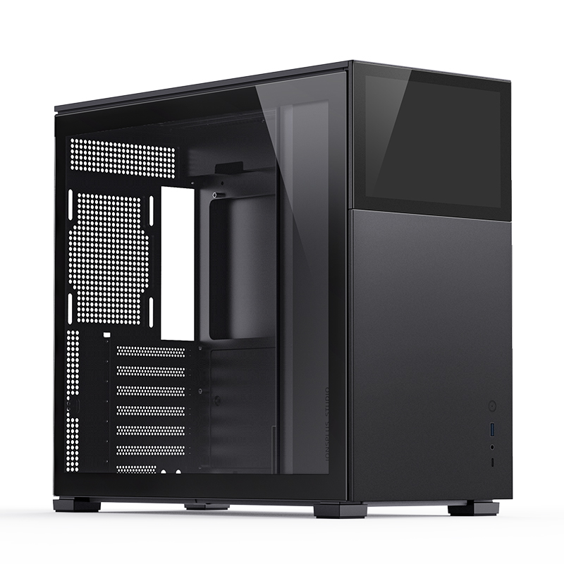 Jonsbo - Caixa ATX Jonsbo D41 STD com Visor Vidro Temperado Preto