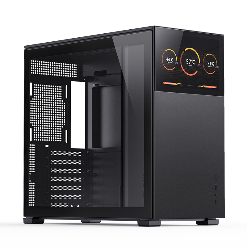 Jonsbo - Caixa ATX Jonsbo D41 STD com Visor Vidro Temperado Preto