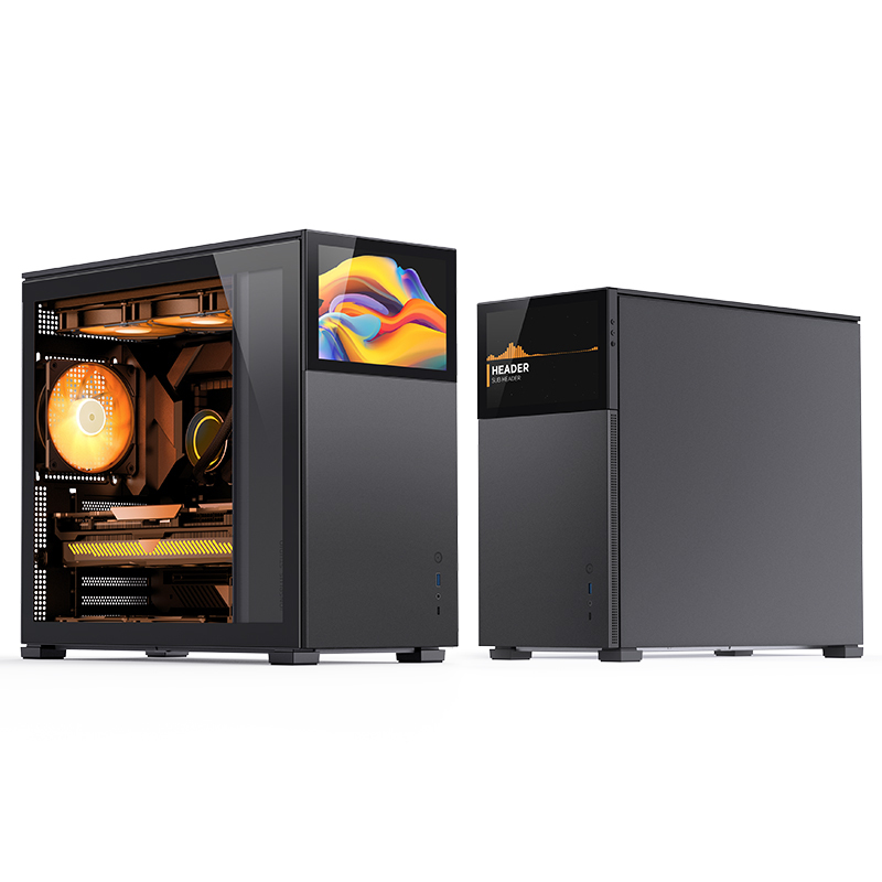 Jonsbo - Caixa ATX Jonsbo D41 STD com Visor Vidro Temperado Preto