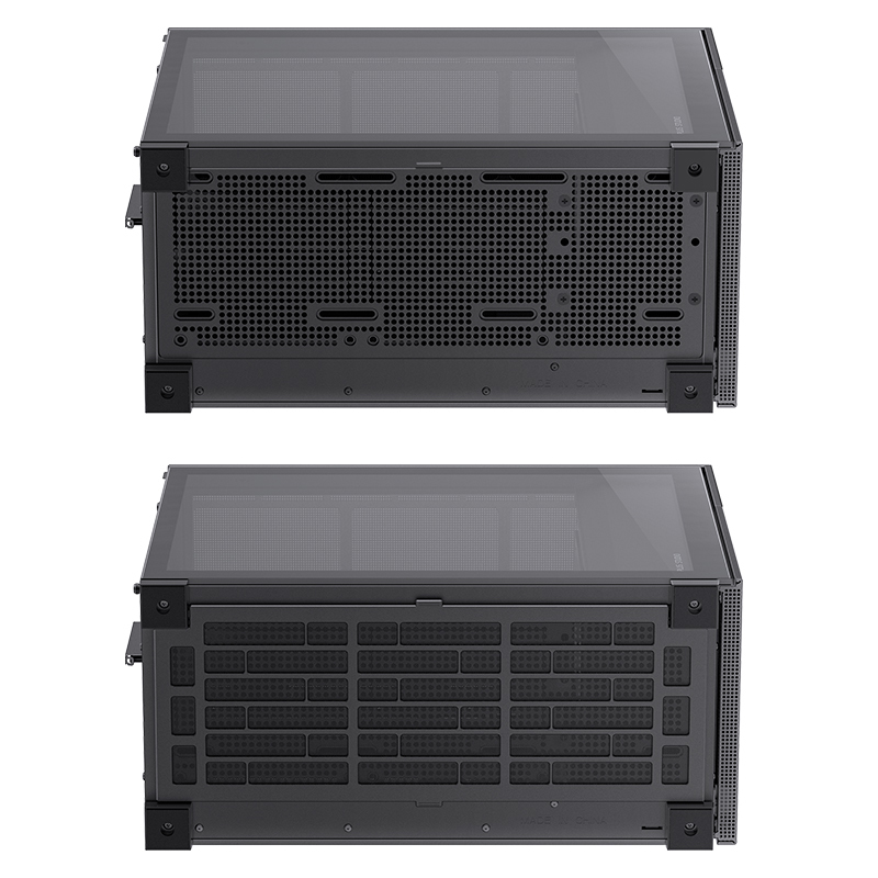Jonsbo - Caixa ATX Jonsbo D41 STD com Visor Vidro Temperado Preto