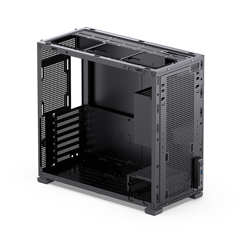 Jonsbo - Caixa ATX Jonsbo D41 STD com Visor Vidro Temperado Preto
