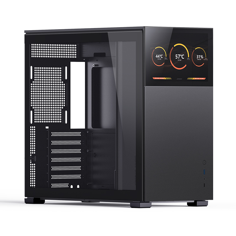 Jonsbo - Caixa ATX Jonsbo D41 STD com Visor Vidro Temperado Preto