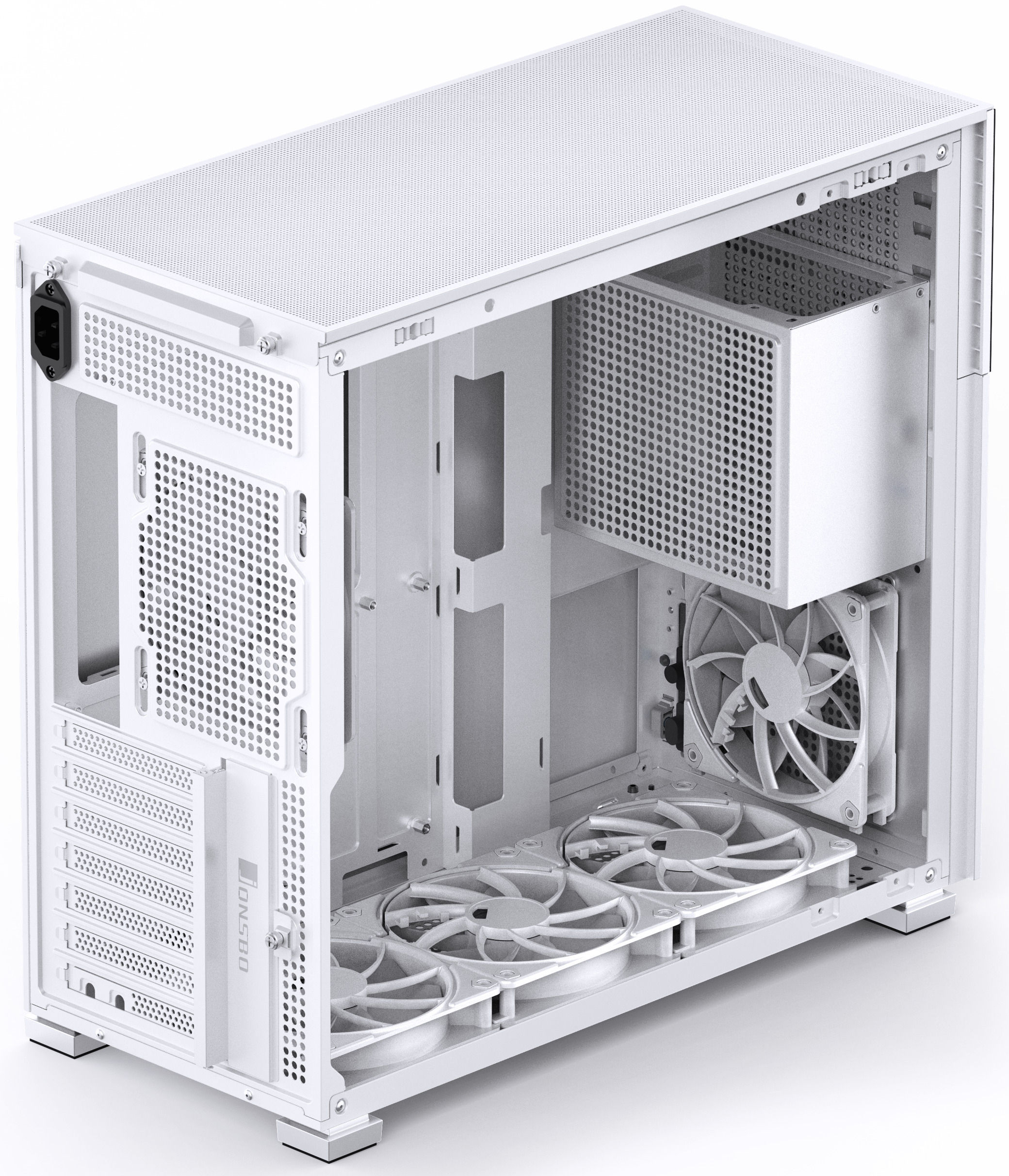 Jonsbo - Caixa ATX Jonsbo D41 STD Com Visor Vidro Temperado Branco