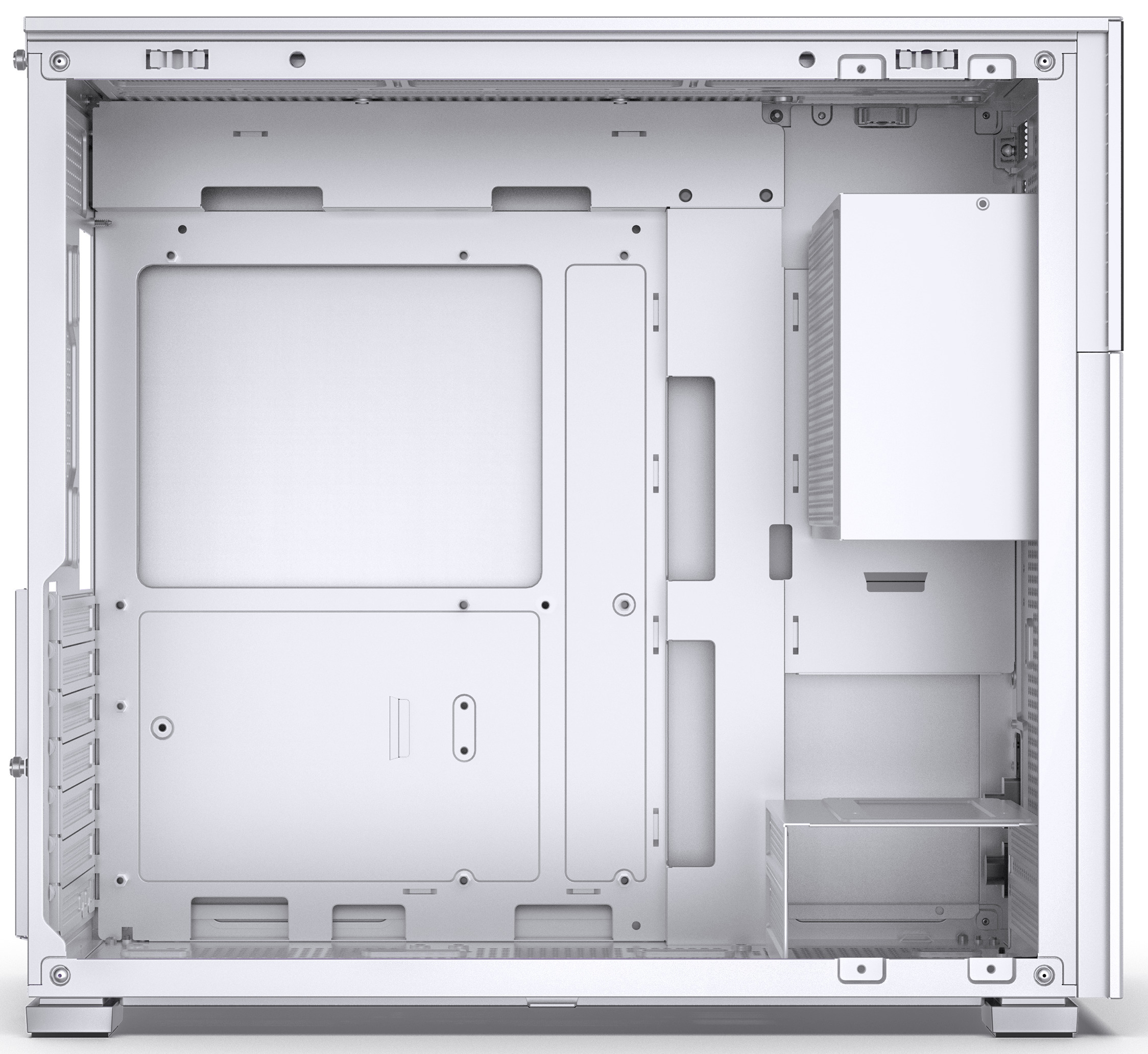 Jonsbo - Caixa ATX Jonsbo D41 STD Com Visor Vidro Temperado Branco