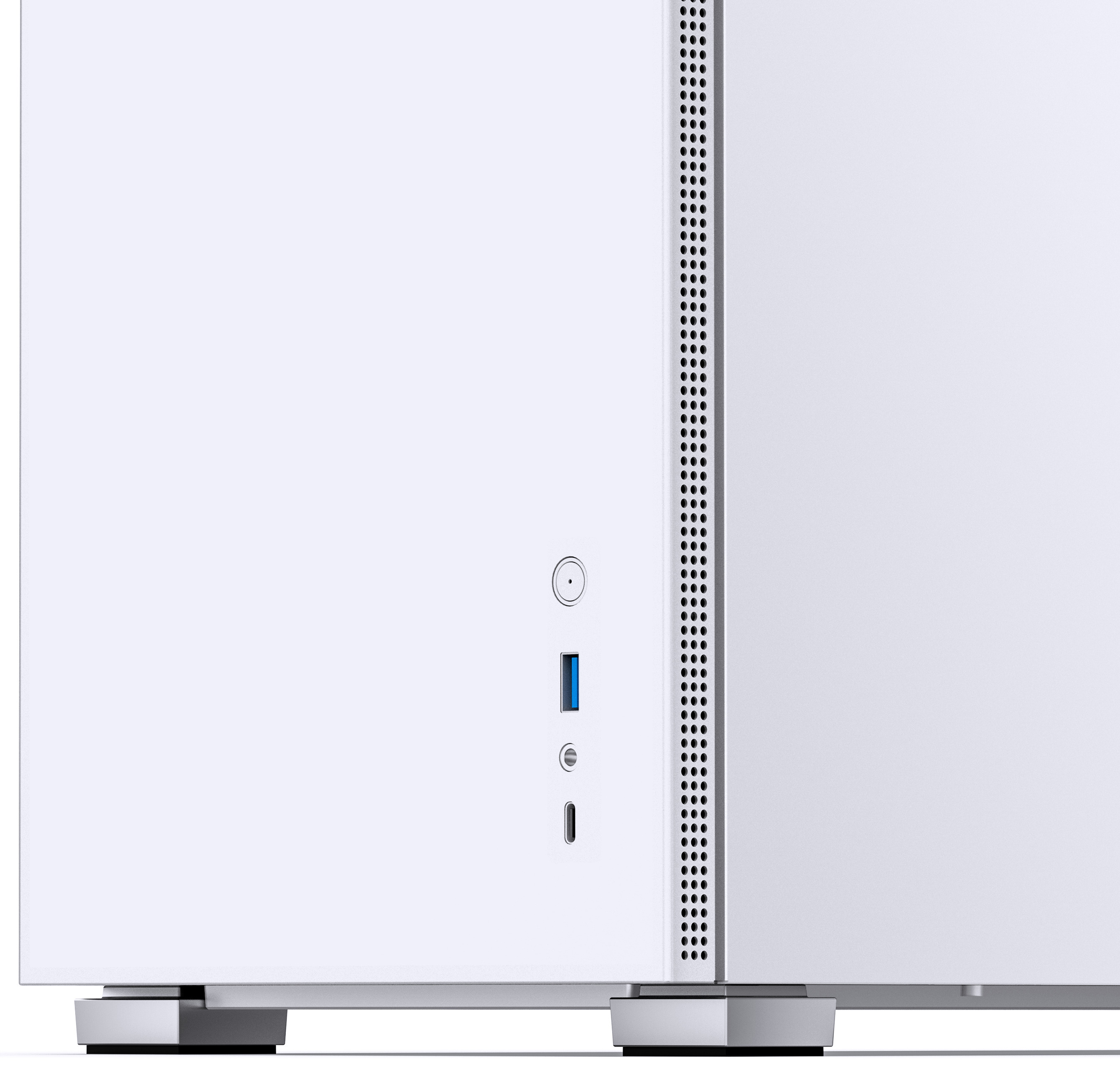Jonsbo - Caixa ATX Jonsbo D41 STD Com Visor Vidro Temperado Branco