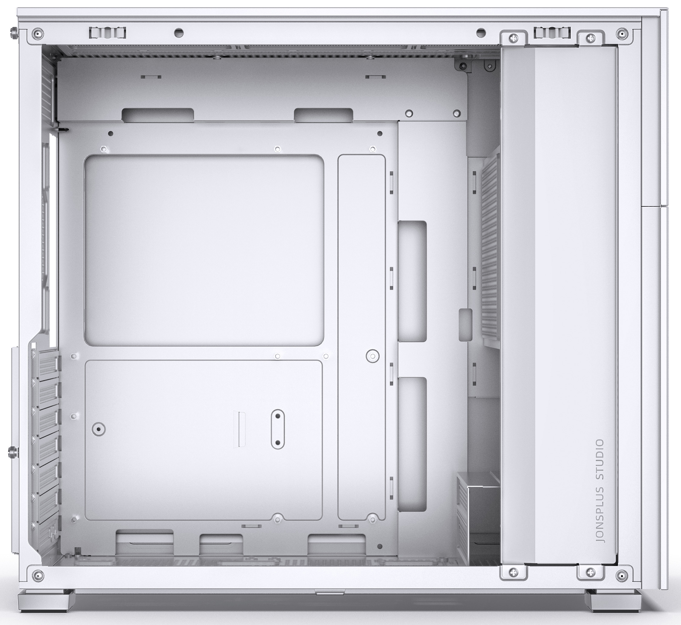 Jonsbo - Caixa ATX Jonsbo D41 STD Vidro Temperado Branco
