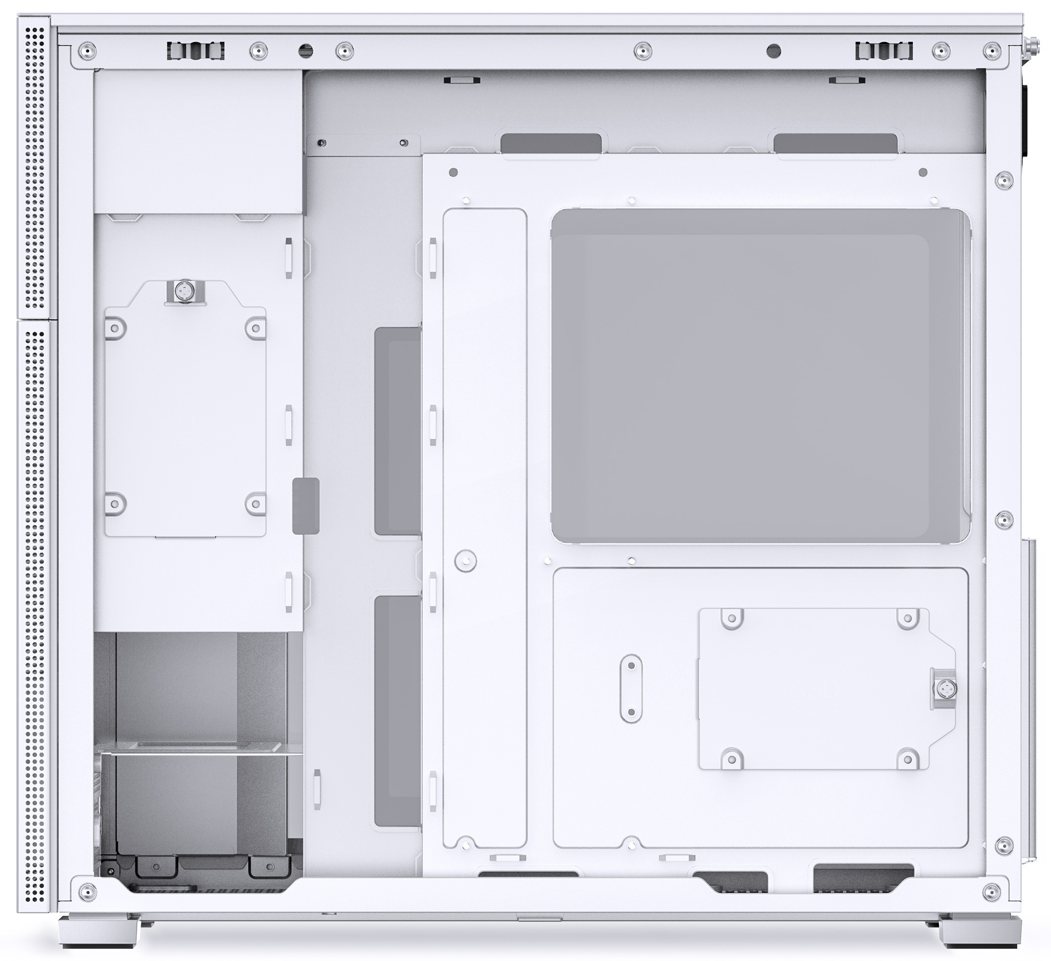Jonsbo - Caixa ATX Jonsbo D41 STD Vidro Temperado Branco
