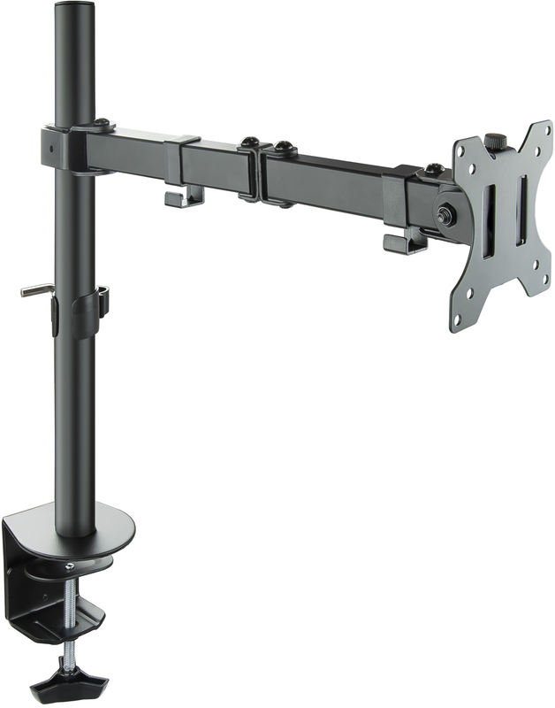 Tooq - Suporte de Mesa Tooq Tilt e Giratório 13" a 32" Max. 8kg Preto