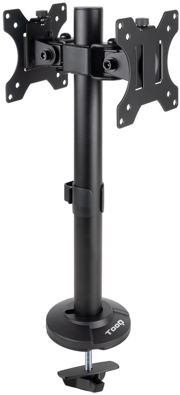 Picture of Picture of Suporte de Mesa Duplo Tooq Tilt e Altura Ajustável 17" a 32" Max. 8kg p/Braço Preto