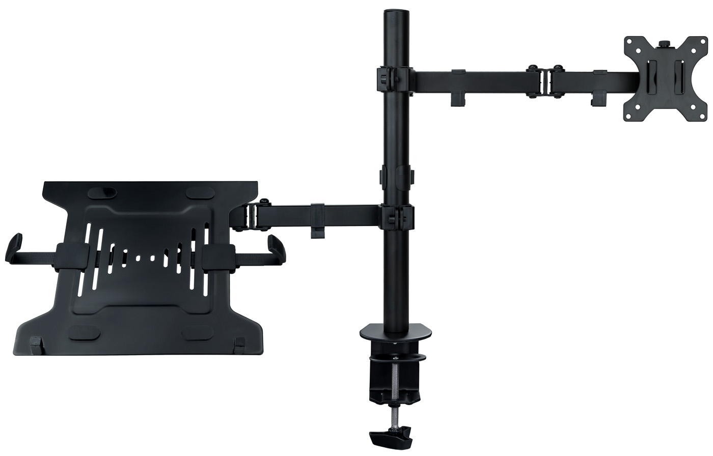 Tooq - Suporte de Mesa Tooq Duplo Tilt 13" a 32" Max. 8Kg (Monitor) / 4.5Kg (Portátil)