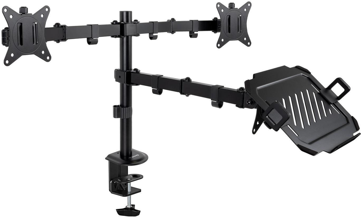 Picture of Picture of Suporte de Mesa Tooq Duplo Tilt 17" a 32" Max. 9Kg (Monitor) / 9Kg (Portátil)
